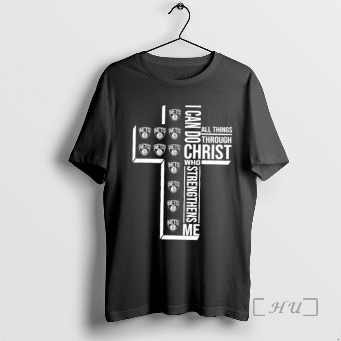 Trending I Can Do All Things Through Christ Who Strengthens Me Brooklyn Nets Basketball Cross