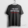 Trending Im Not Antisocial Just Hate You Ornaments Premium T Shirt Sweater