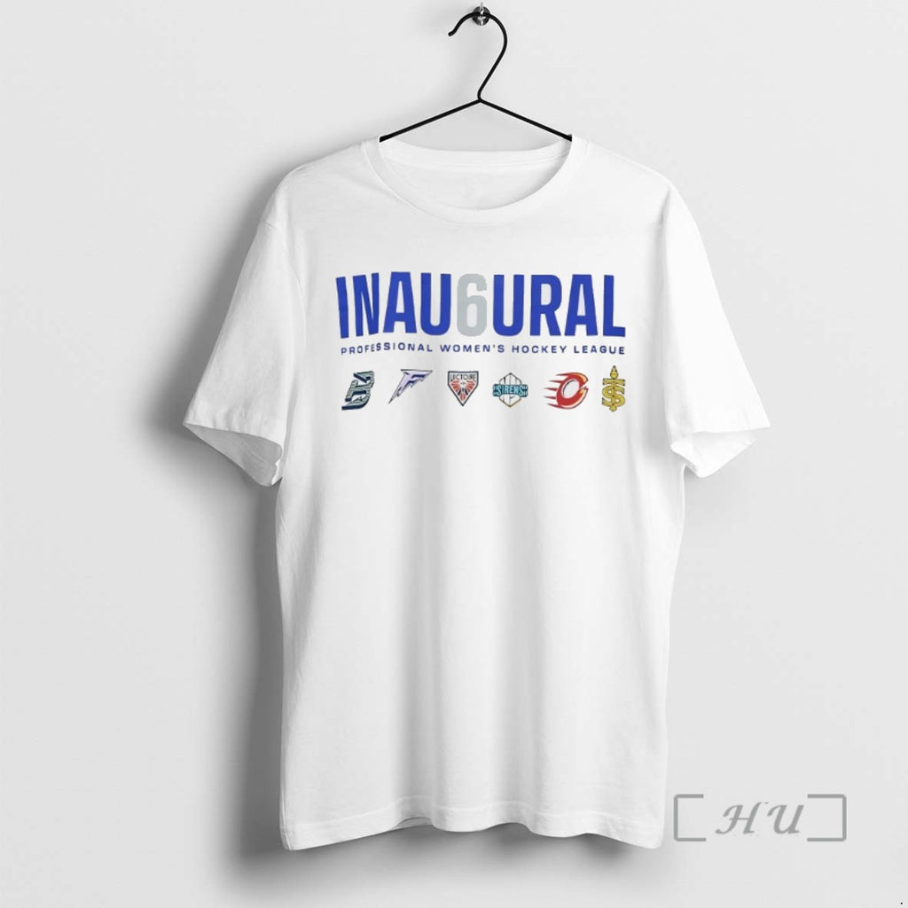Trending Inaugural 6 Pwhl Team Lineup Tee Shirt Sweater