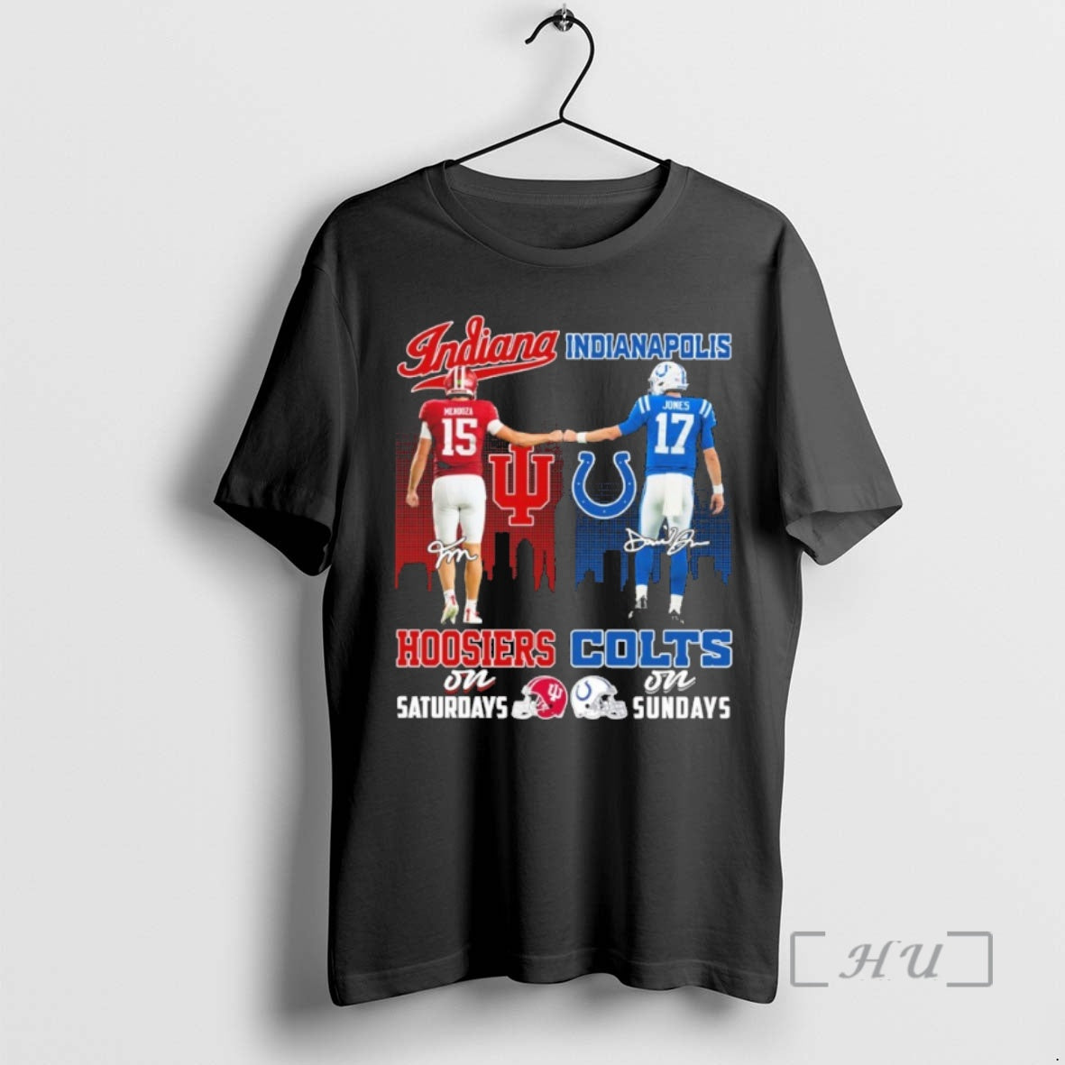 Trending Indiana Mendoza Hoosiers On Saturdays X Indianapolis Jones Colts On Sunday Signature City Premium
