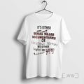 Trending Its Either Serial Killer Documentaries Or Christmas Movies We Either Sleighin Or Slayin Tee