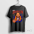 Trending Jalen Brunson Big Head Caricature Knicks Tee Shirt Sweater