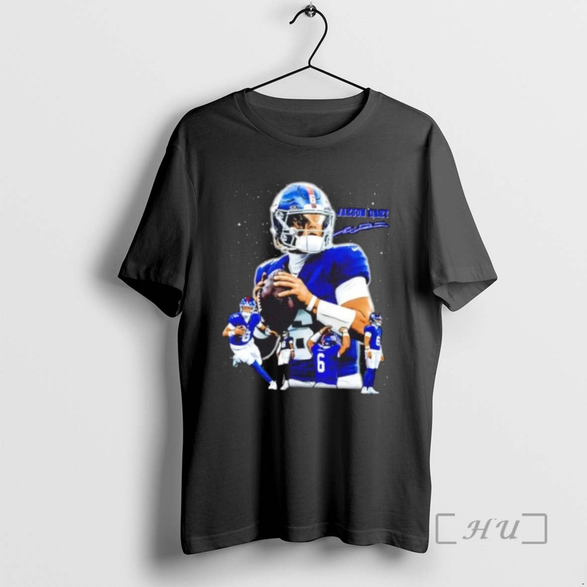 Trending Jaxson Dart Aura New York Giants Football Signature