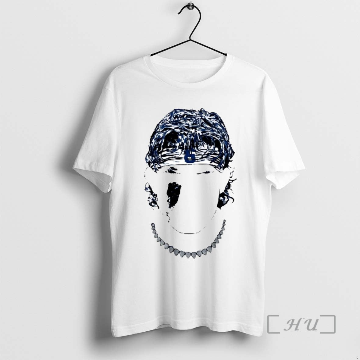 Trending Jaxson Dart Face Silhouette New York Giants Tee Shirts Sweater