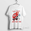 Trending Kansas City Chiefs Its A Love Story Baby Just Say Yes Helmet