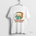 Trending Loafing Around With Books Graphic Tee Shirt Sweater