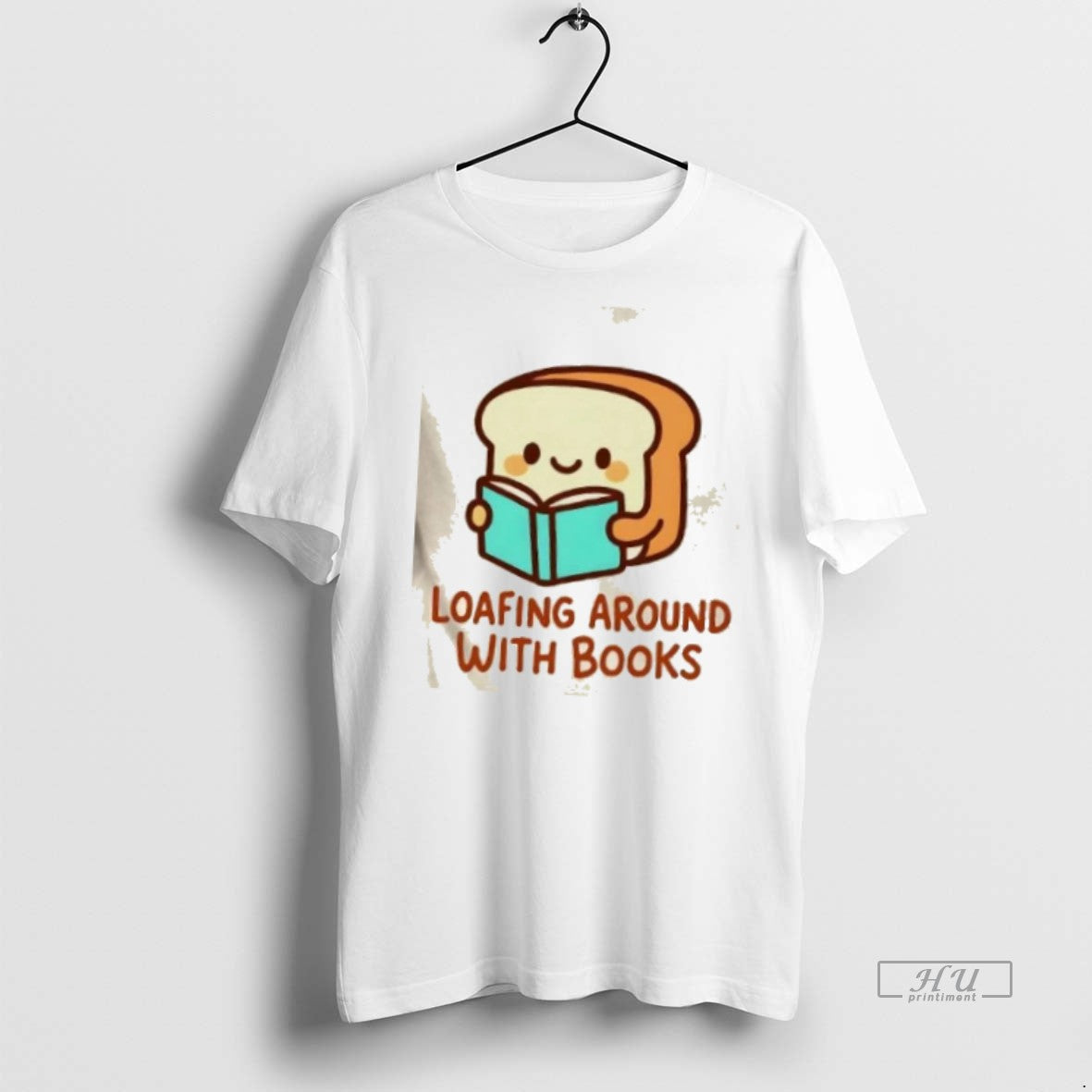 Trending Loafing Around With Books Graphic Tee Shirt Sweater