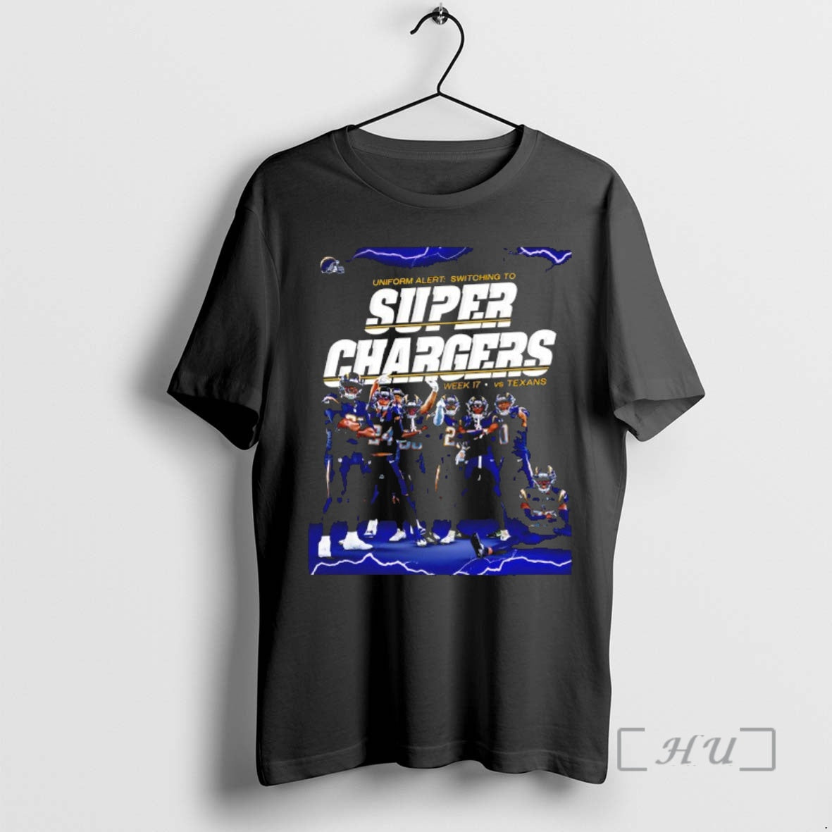 Trending Los Angeles Chargers Super Chargers Week 7 Vs Texans Graphic Premium T Shirt Sweater