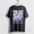 Trending Los Angeles Dodgers 2025 National League Champions Back 2 Back Signature Tee Shirt Sweater