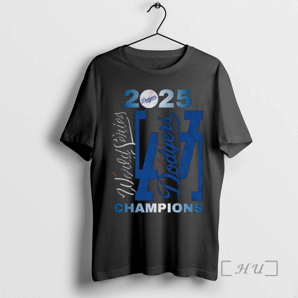 Trending Los Angeles Dodgers Baseball World Series Champions 2025 Mlb Logo Premium T Shirts Sweater