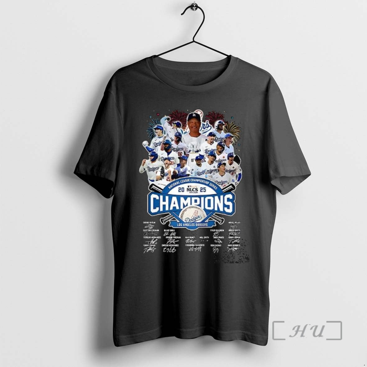 Trending Los Angeles Dodgers National League Championship Series 2025 Nlcs Champions Signature T Shirts Sweater