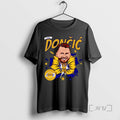 Trending Luka Doncic Big Head Caricature Lakers Tee Shirt Sweater