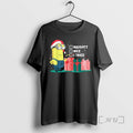 Trending Minion Naughty Nice I Tried Christmas Premium T Shirt Sweater
