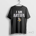 Trending Minnesota Vikings I Am Antifa Against Fascism Premium T Shirt Sweater