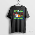 Trending Nba Jam Minnesota Timberwolves Anthony Edwards Hes On Fire Graphic Tee Shirt Sweater