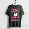 Trending Nebraska Cornhuskers Ugly Christmas Light Premium T Shirt Sweater