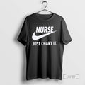 Trending Nurse Just Chart It Logo