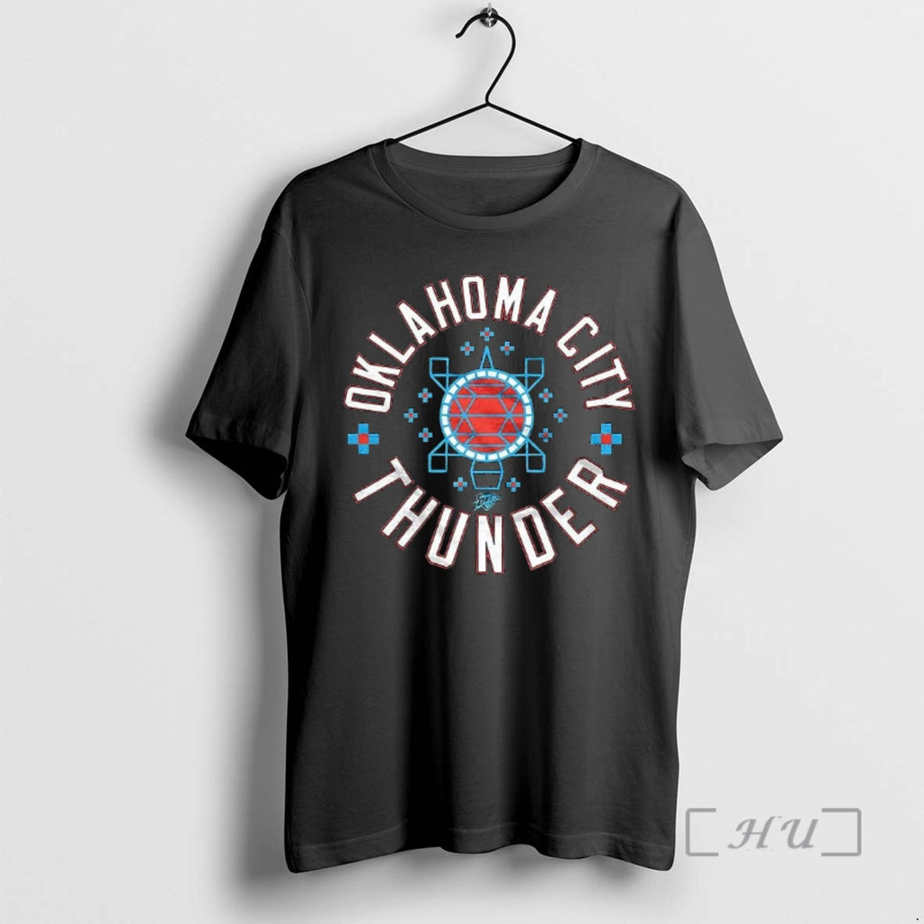 Trending Oklahoma City Thunder Baslketball 2025 Indigenous Culture Logo