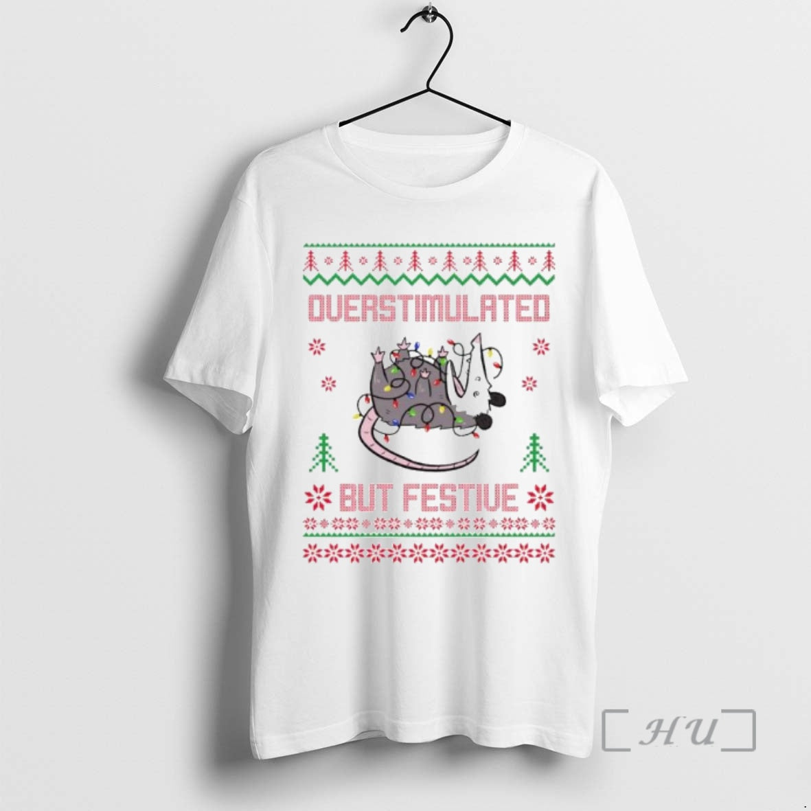 Trending Overstimulated But Festive Ugly Christmas Ornaments Premium T Shirt Sweater