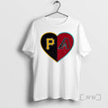 Trending Personalized Split Heart Pittsburgh Pirates Vs Arizona Diamondbacks Logo