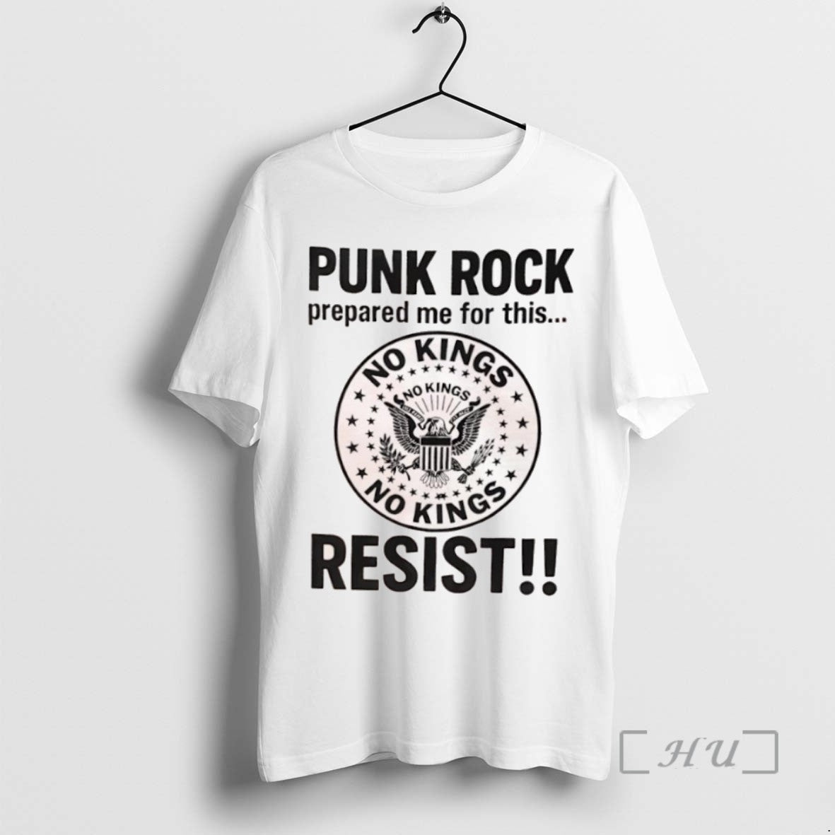 Trending Punk Rock Prepared Me For This Resist No Kings Logo