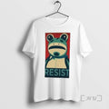 Trending Resist Frog Retro Political Portland Frog Art Graphic 2025