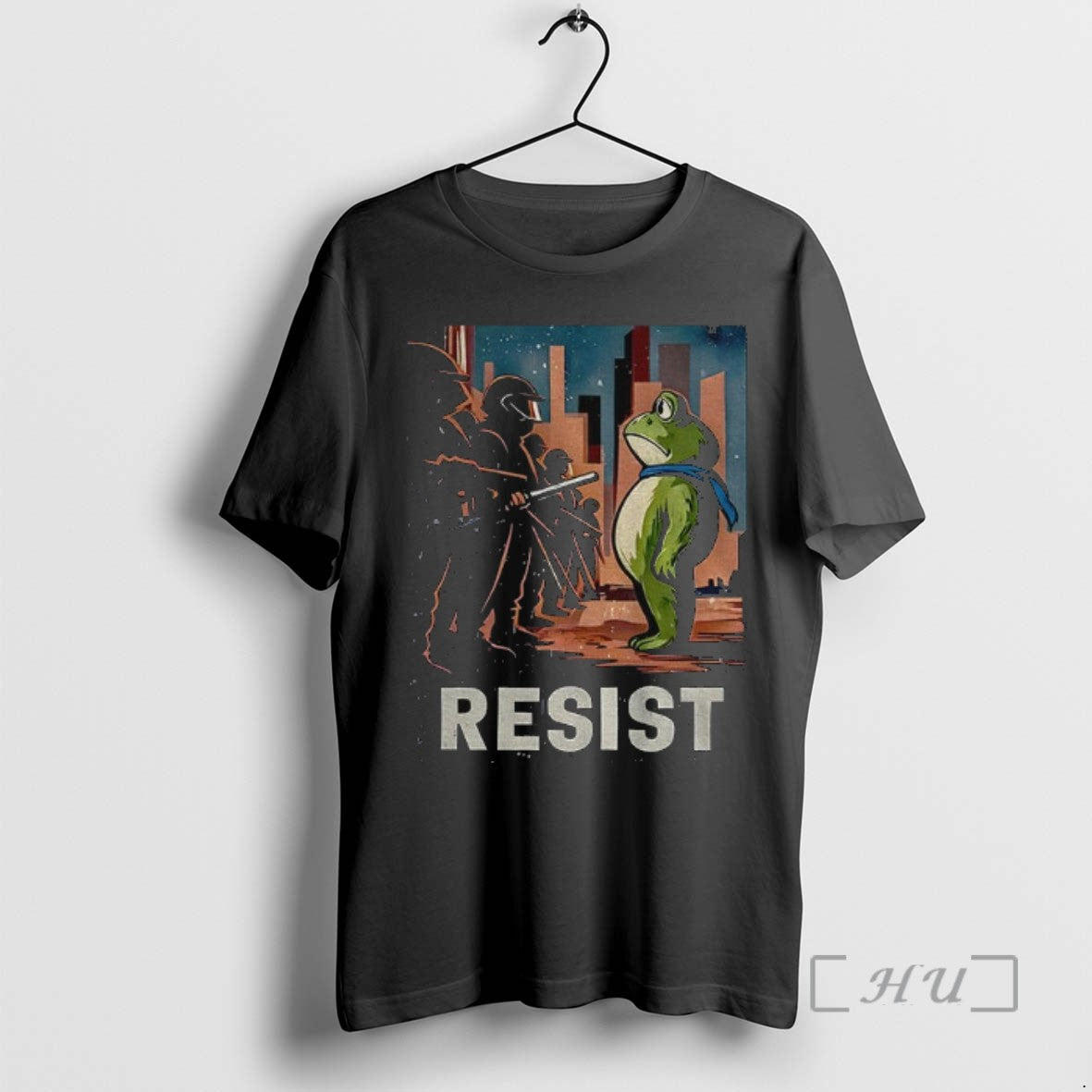 Trending Resist Portland Frog Protest Anti Ice Anti Fascism