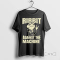Trending Ribbit Against The Machine Portland Frog Resist Tee Shirt Sweater