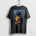 Trending Roki Sasaki Ice Anime Los Angeles Dodgers Baseball Mlb 2025 Graphic Tee Shirt Sweater