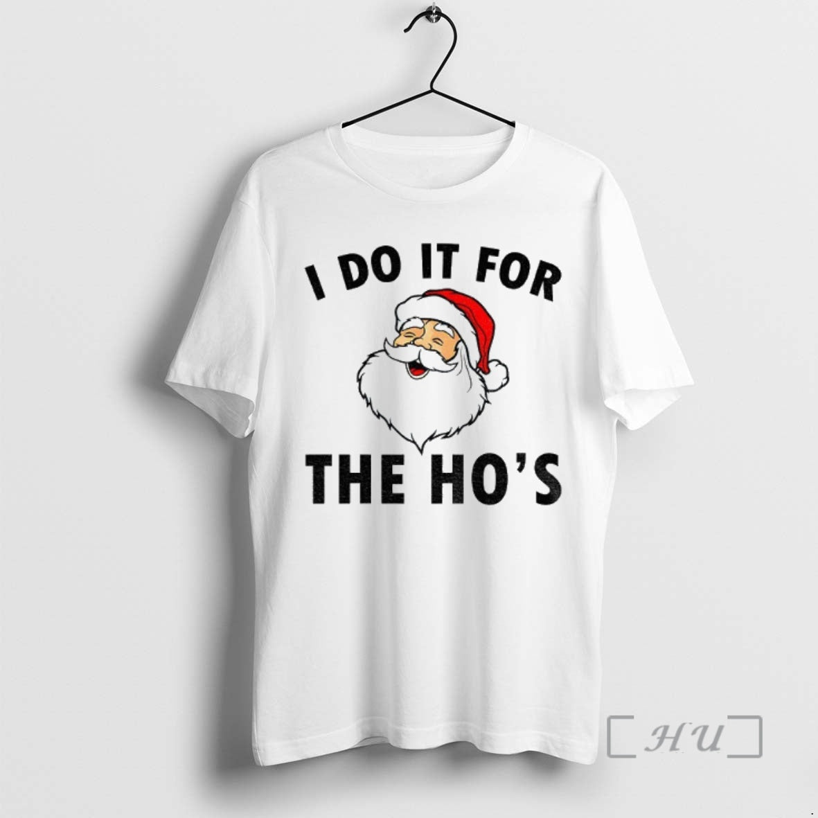 Trending Santa Claus I Do It For The Hos Merry Christmas Premium T Shirt Sweater