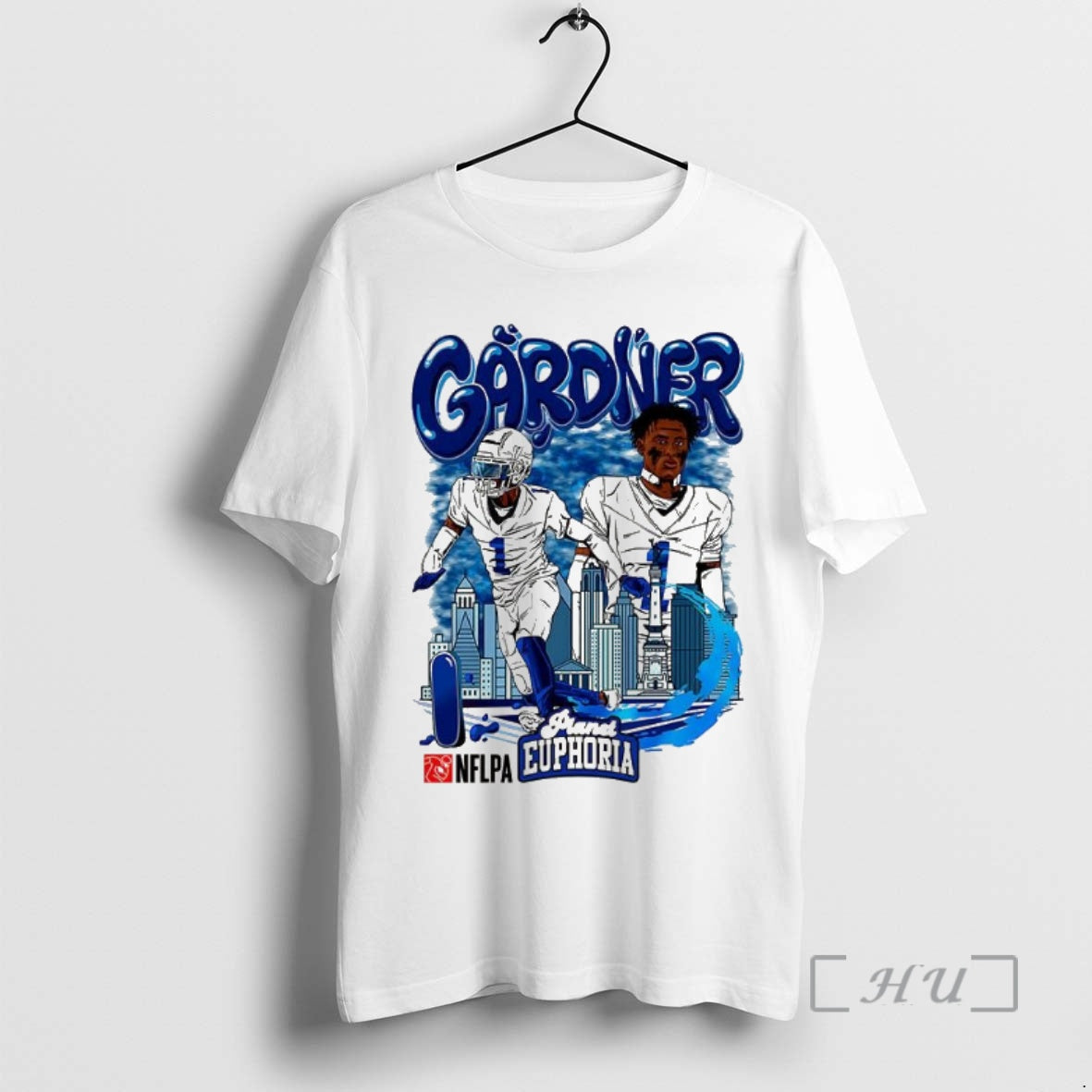 Trending Sauce Gardner Indianapolis Colts Football Number 1 Skyline Cartoon