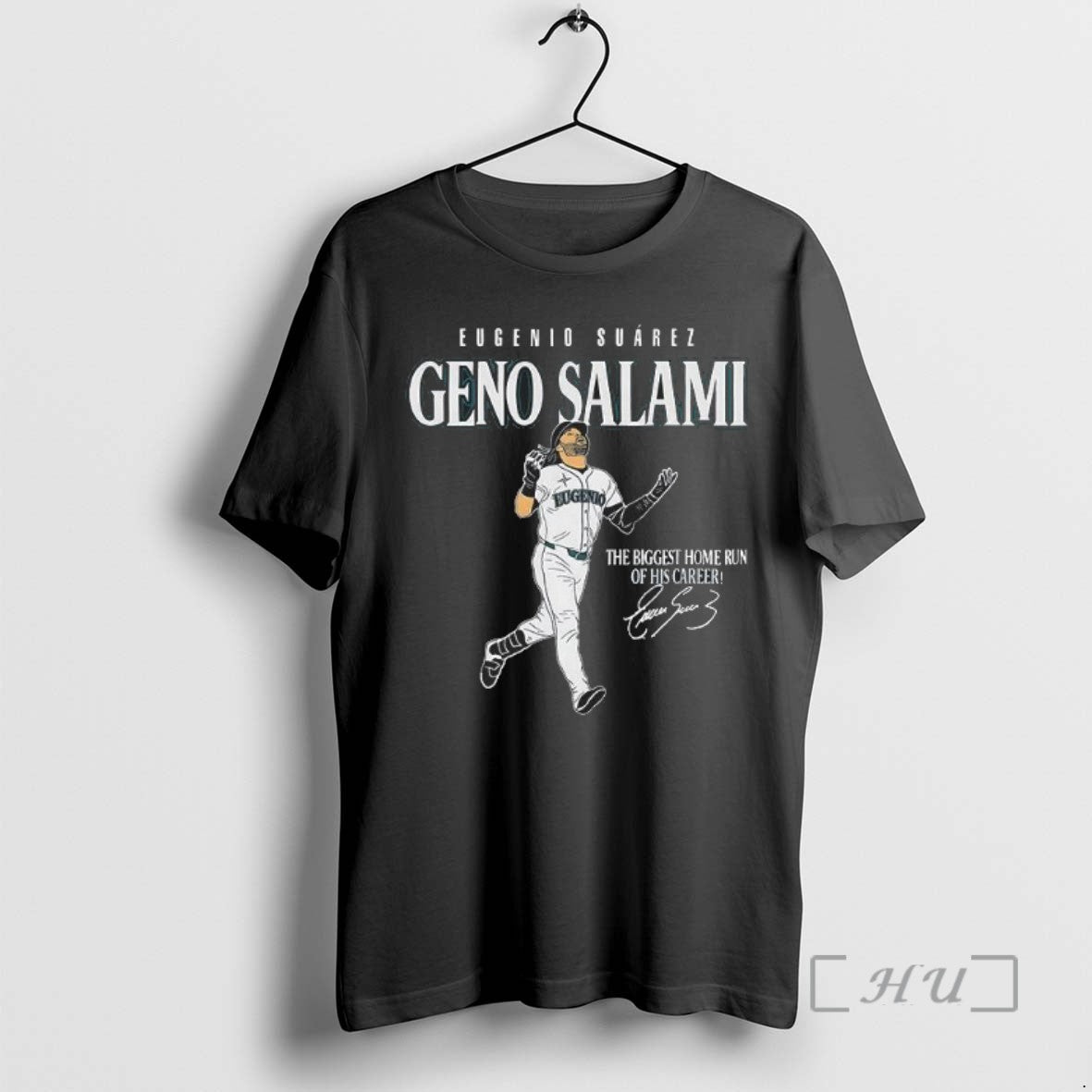 Trending Seattle Mariners Eugenio Suarez Genoa Salami The Biggest Home Run Of His Career Signature