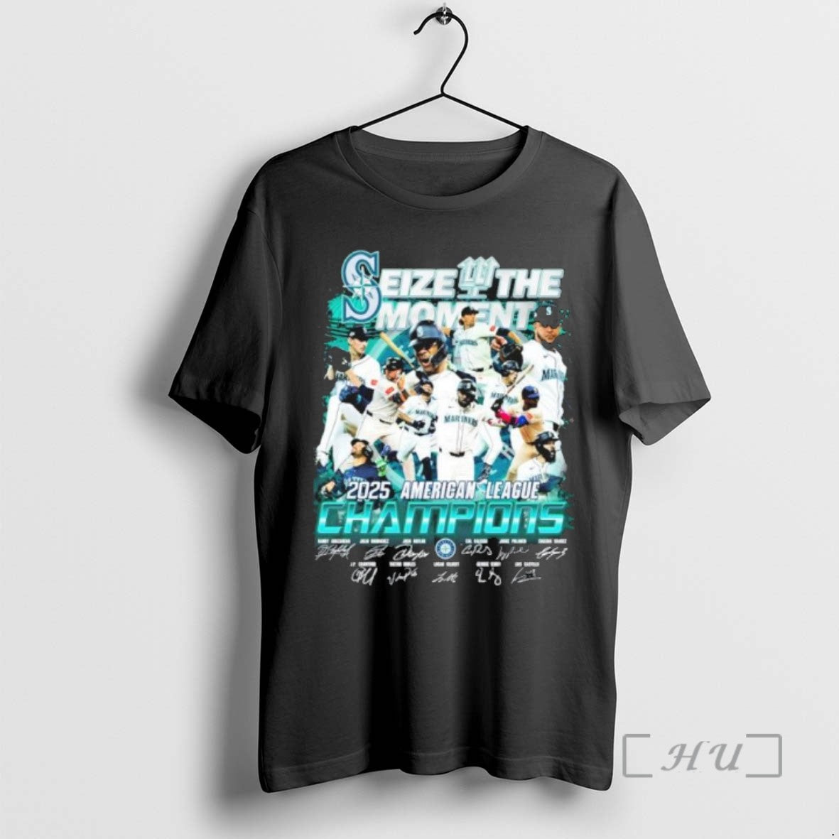 Trending Seattle Mariners Seize The Moment 2025 American League Champions Signatures