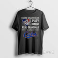 Trending Some Grandmas Play Bingo Real Grandmas Watch Chicago Cubs Baseball Diamond Heart T Shirts