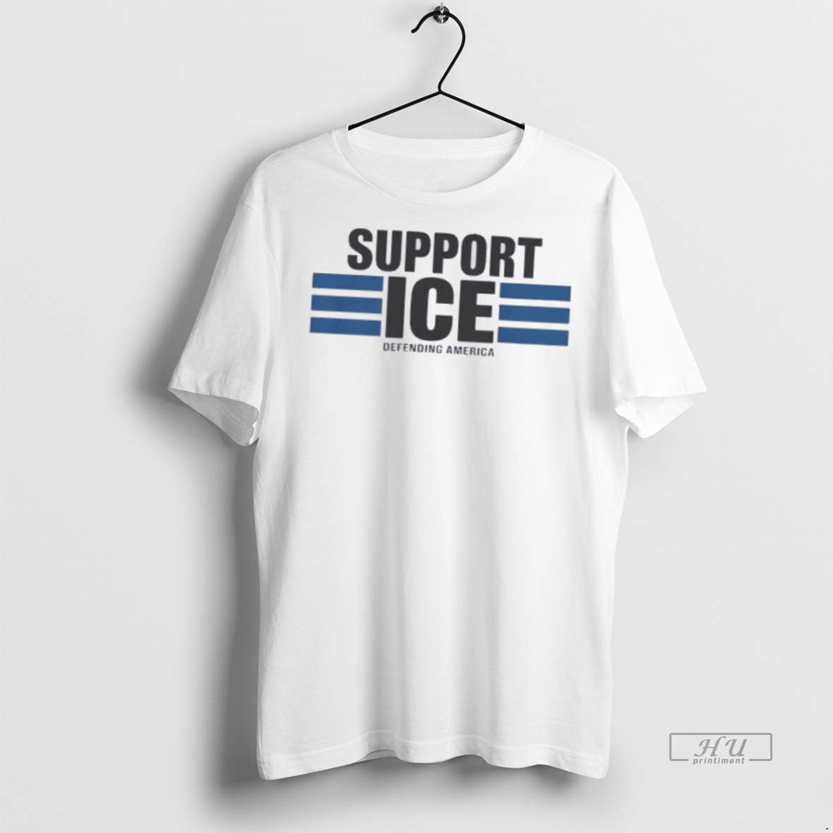 Trending Support Ice Defending America Graphic Tee Shirt Sweater