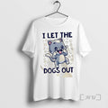 Trending Teasing Cat With Paw Prints I Let The Dogs Out
