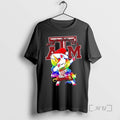 Trending Texas Am Aggies Football X Unicorn Santa Hat Dabbing Merry Christmas