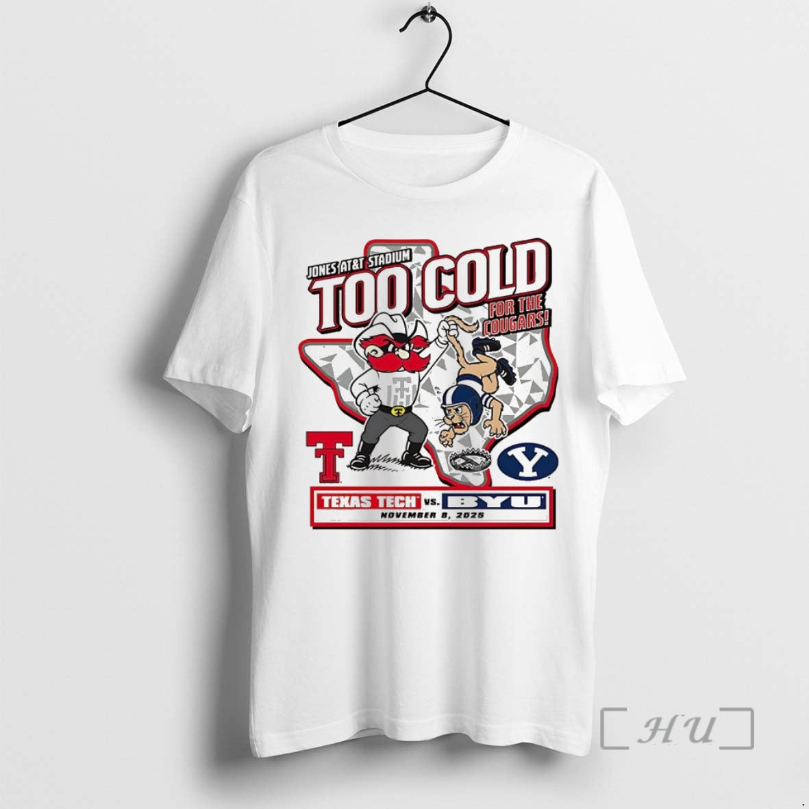 Trending Texas Tech Red Raiders Vs Byu Cougars Ncaa 2025 Too Cold Gameday Premium