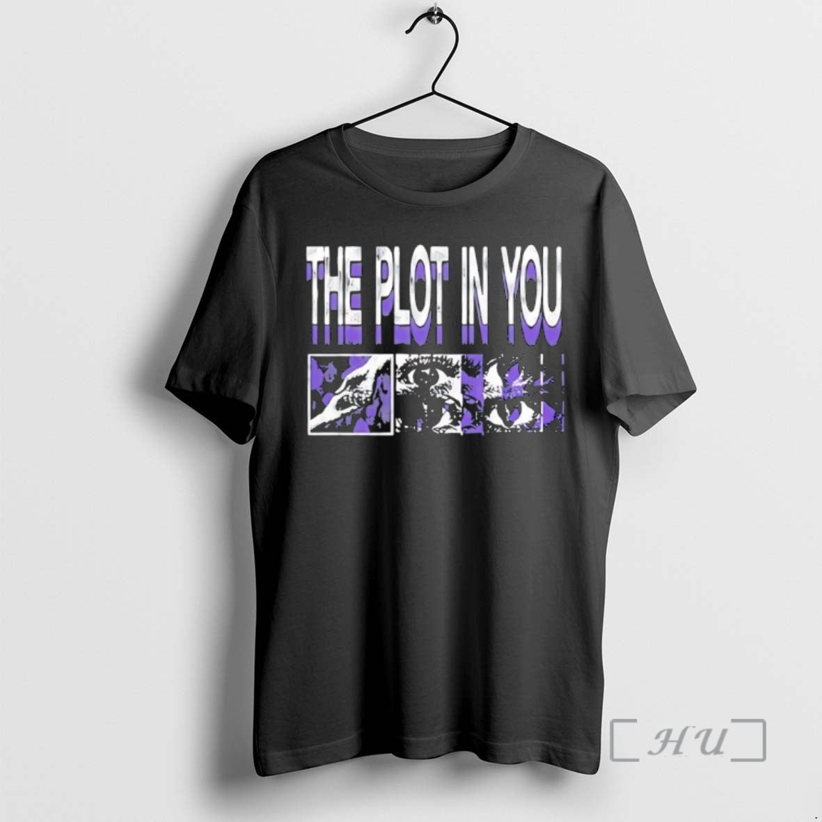 Trending The Plot In You Closure Hold Hands Eyes Purple Vintage Premium T Shirts Sweater