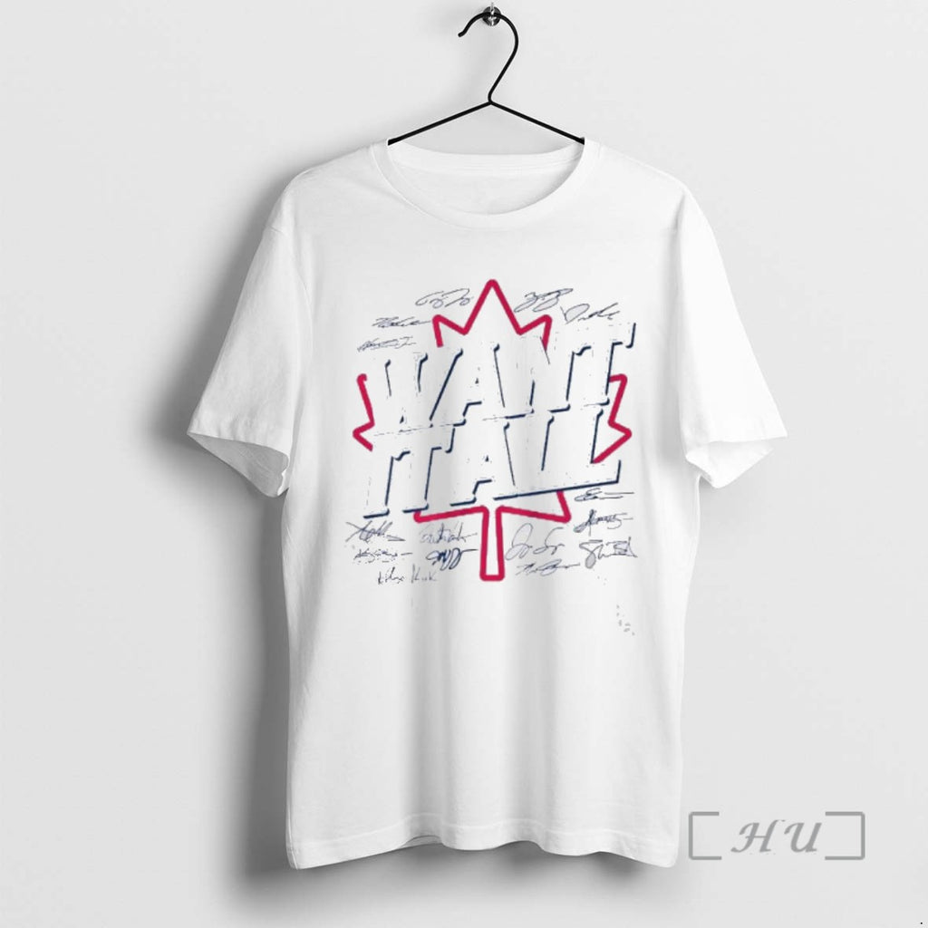 Trending Toronto Baseball Want It All Signature Tee Shirt Sweater