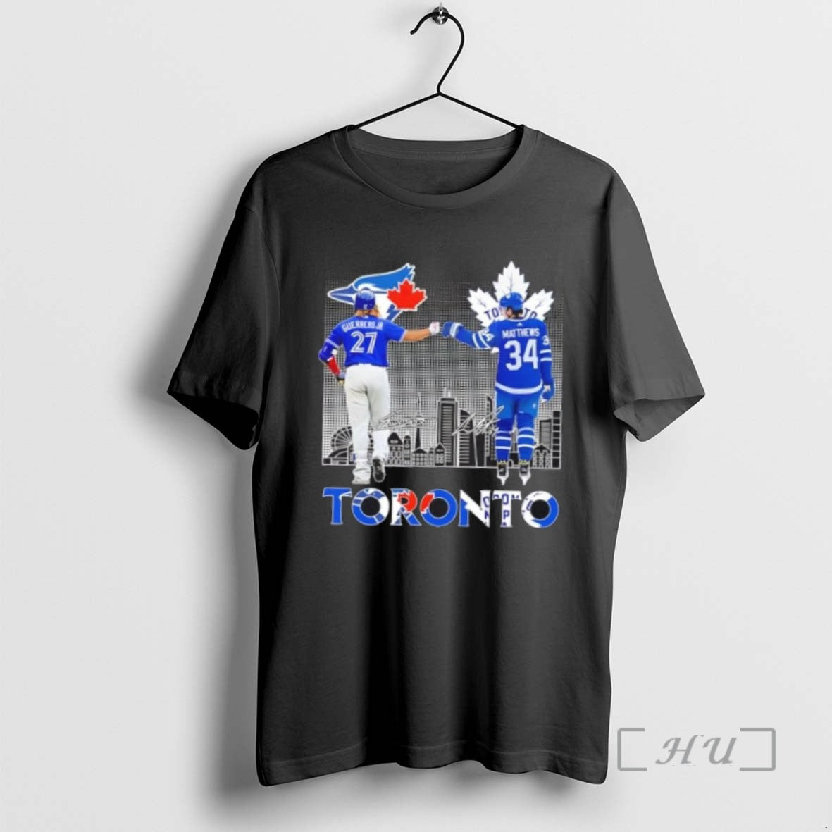 Trending Toronto Sports Guerrero Jr Blue Jays X Matthews Maple Leafs Skyline T Shirts Sweater