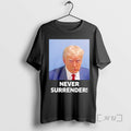 Trending Trump Never Surrender Mugshot In Koria Premium T Shirt Sweater
