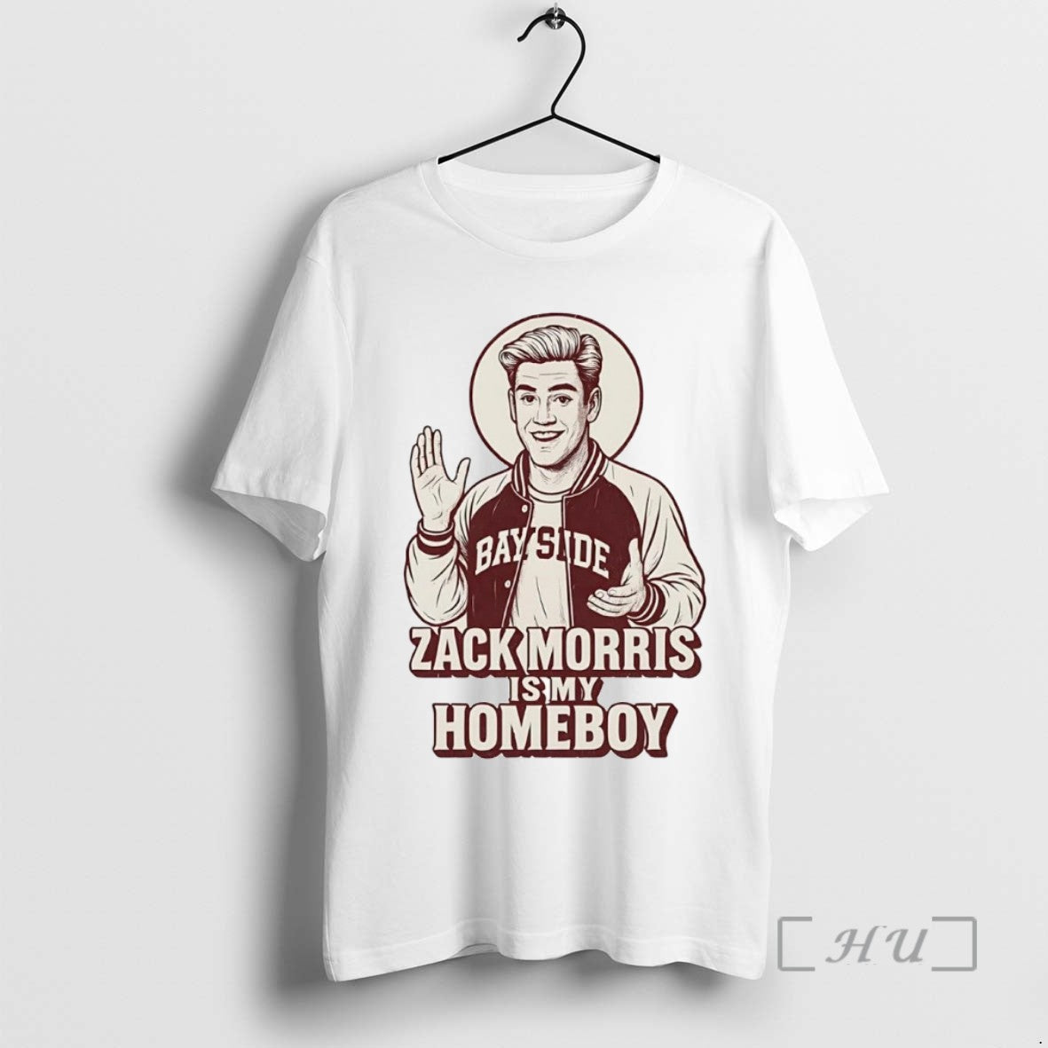 Trending Zack Morris Is My Homeboy Jesus Parody Tee Shirt Sweater