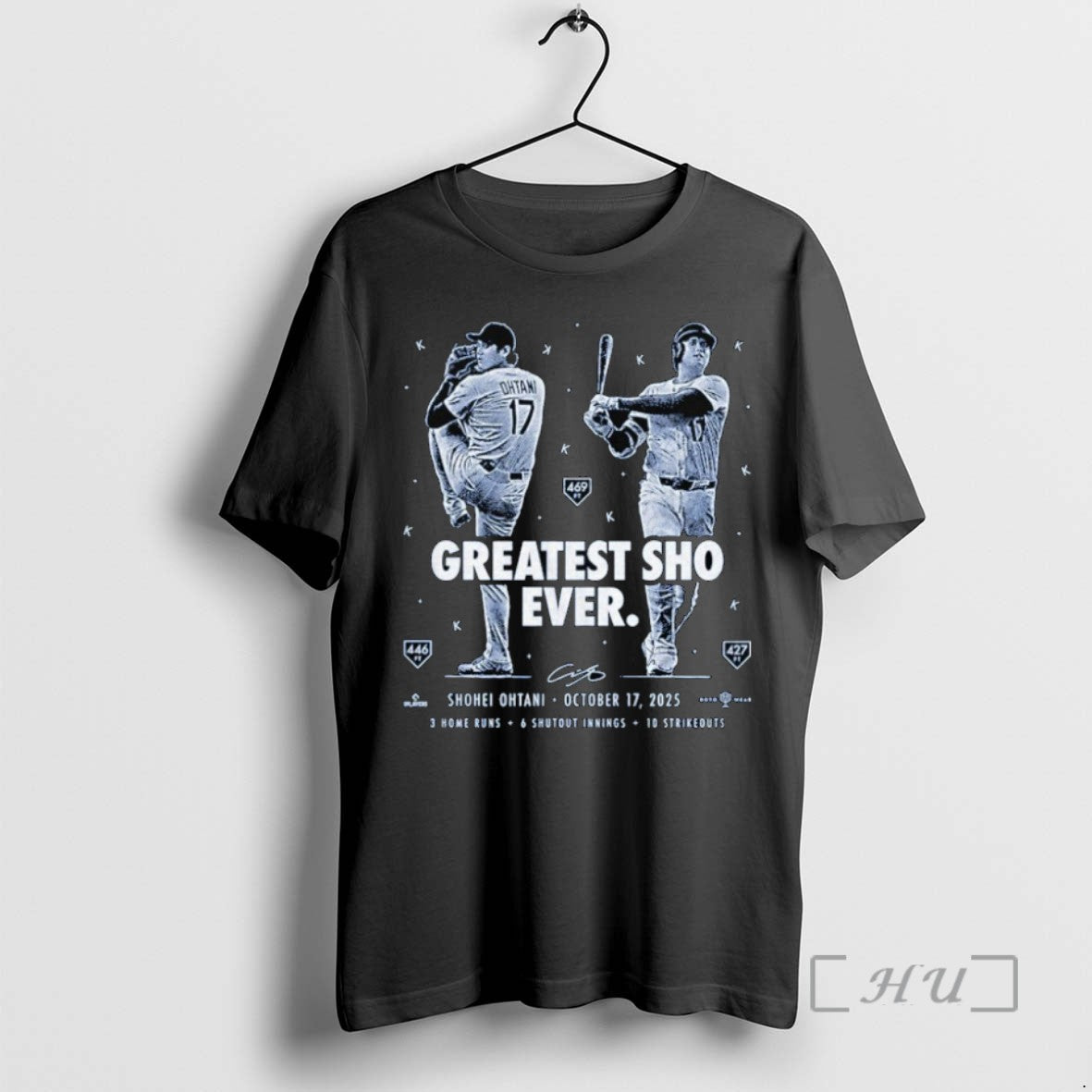 Trending Shohei Ohtani Greatest Sho Ever October 17 2025 Los Angeles Dodgers T Shirts Sweater