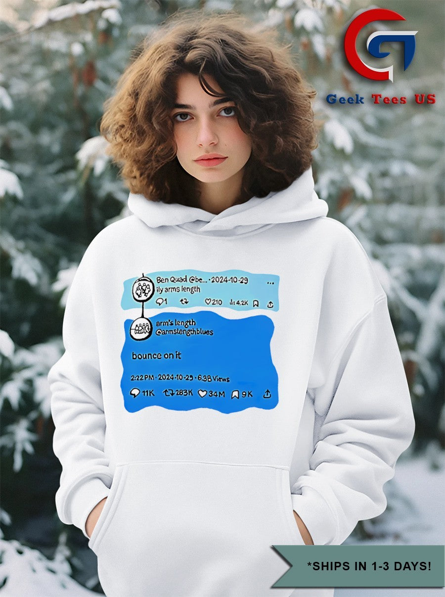 Twitter Ben Quad Arm’s Length Bounce On It shirt
