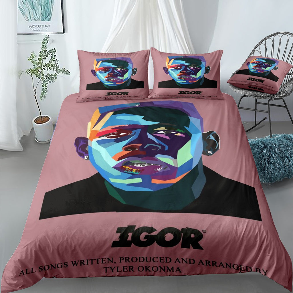Tyler the creator igor Bedding Set (Duvet Cover & Pillow Shams)