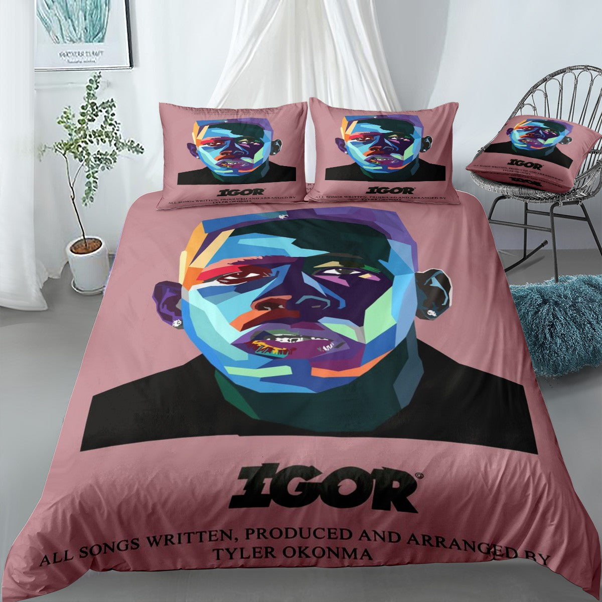 Tyler the creator igor Bedding Set (Duvet Cover & Pillow Shams)