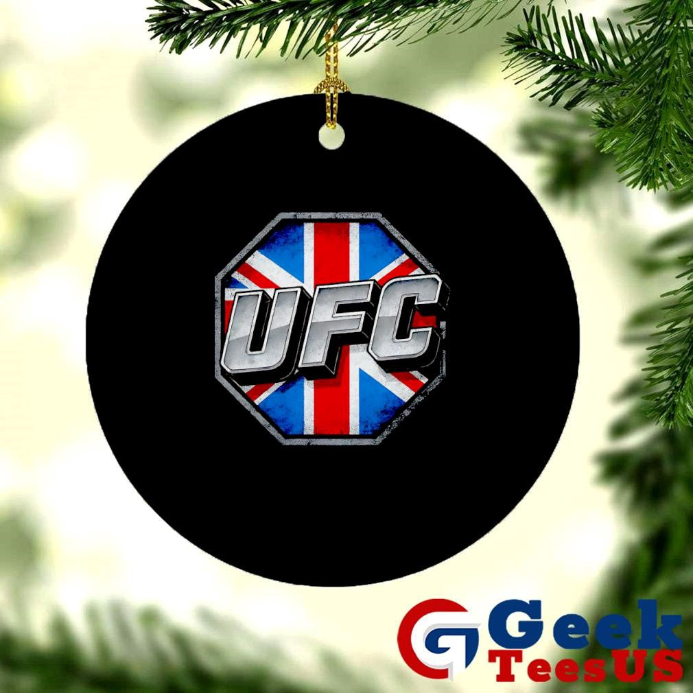 UFC UK flag logo shirt