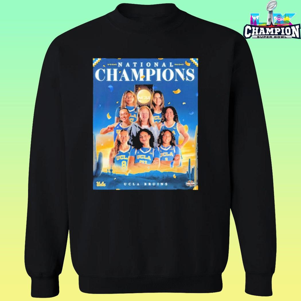 Ucla Bruins Women’s Basketball Champions 2026 Ncaa National Championship 2026 Shirt