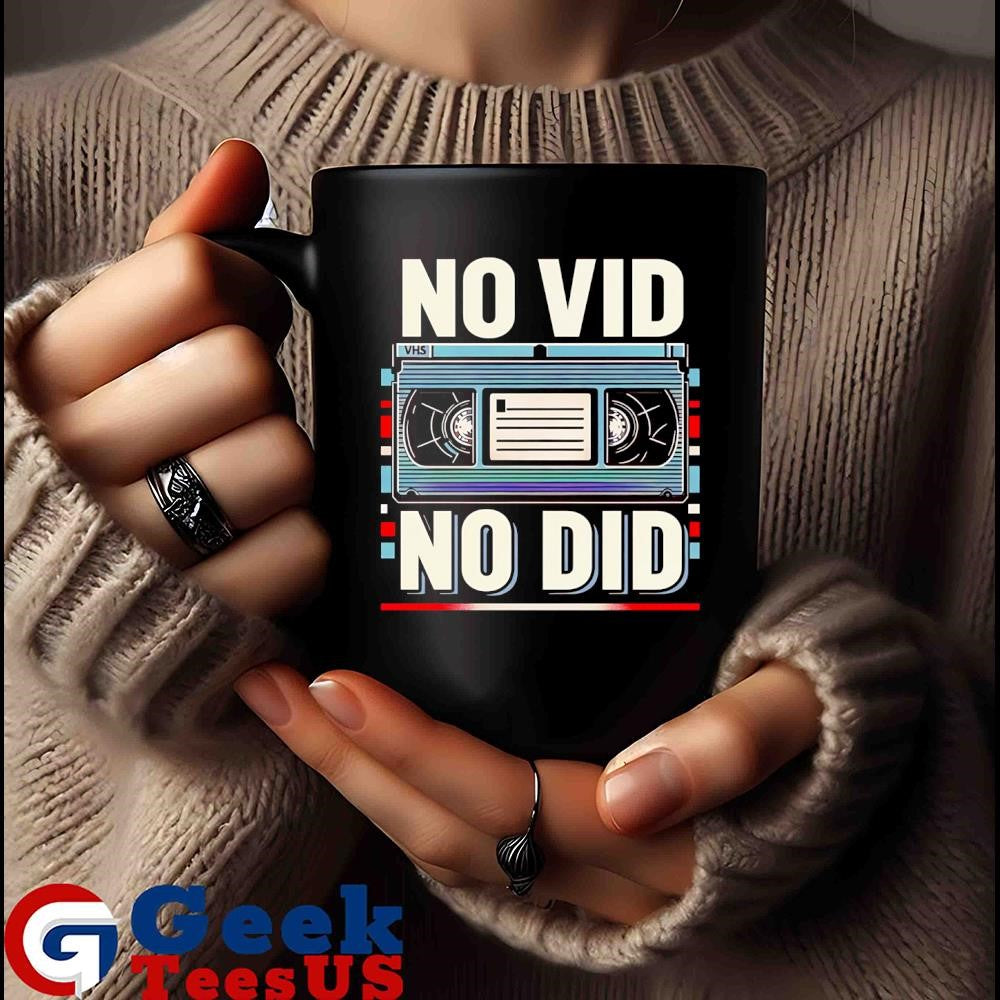 VHS No vid no did shirt